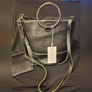 Bobbi Mini Bucket Bag in Black